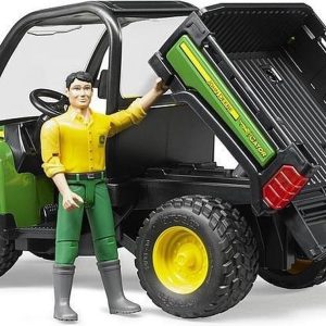 John Deere Gater 855D met bestuurder