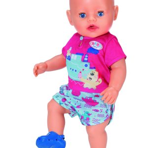 Baby Born – Bath pyjama met schoenen 43 cm