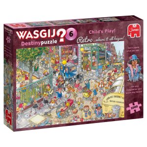 Wasgij? Retro Disteny 6 – Kinderspel! (1000stuks)