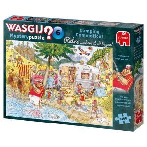 Wasgij? Retro Mystery 6 – Onrust op de camping! (1000stuks)