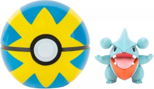 Pokémon Clip 'N' Go - Gible + Quick Ball