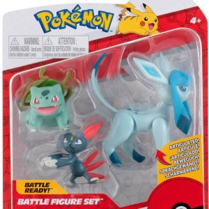 Pokémon Battle Figure Set 3-pack – assortiment – 1 exemplaar