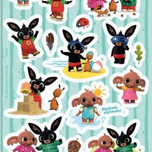 Bing – Stickerset met 19 stickers