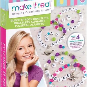 Make It Real – Blokletter armbanden maken