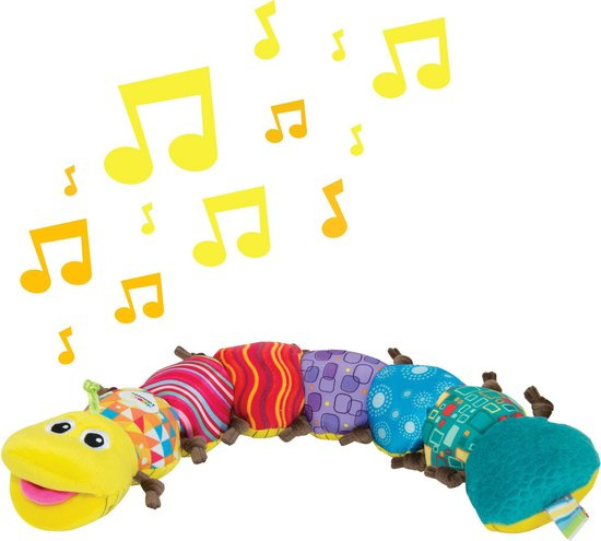 Lamaze Activiteitenknuffel - Muzikale Rups - Afbeelding 3