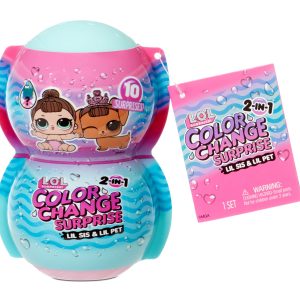 L.O.L. Surprise! 2-in-1 Color Change Surprise Lil Sis & Lil Pet