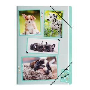 Pagna Elastomap “My best friend” PP A4 met 3 kleppen – Honden