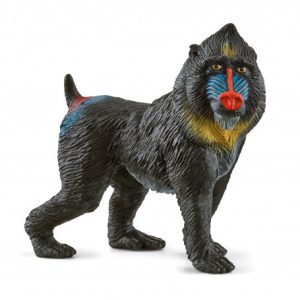 Schleich Wild Life – Mandrill (Noord-Afrikaanse baviaan)