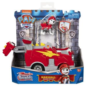 Paw Patrol – Rescue Knights Deluxe voertuig – 1 exmplaar