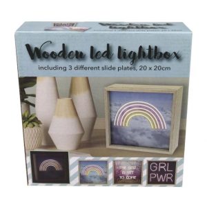 Wooden LED Lightbox