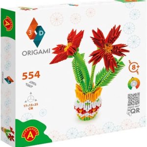 ORIGAMI 3D – Bloempot (554stuks)