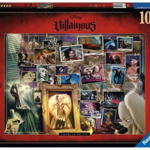 Puzzel (1000stuks) – Disney Villainous Cruella de Vil