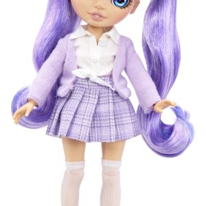 Rainbow High Junior High Fashion Doll – Violet Willow (paars)
