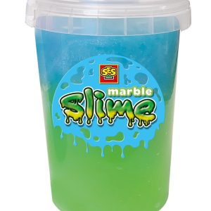 SES Creative – Marble Slime 200gr – groen en blauw