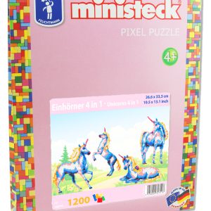 Ministeck (XL Box) – Unicorn 4-in-1 (1200stuks)