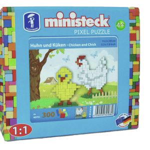 Ministeck (Small Box) – Boerderij haan & kuiken (300stuks)