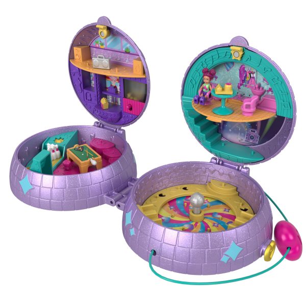 Polly Pocket - Compact Double-play speelset : Skaten - Afbeelding 3