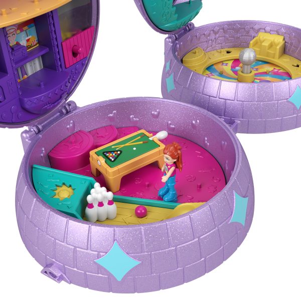 Polly Pocket - Compact Double-play speelset : Skaten - Afbeelding 7