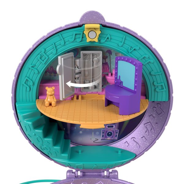 Polly Pocket - Compact Double-play speelset : Skaten - Afbeelding 8