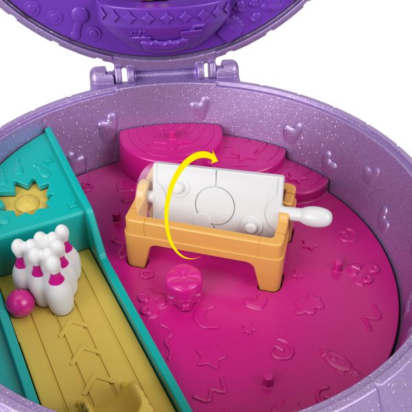 Polly Pocket - Compact Double-play speelset : Skaten - Afbeelding 9