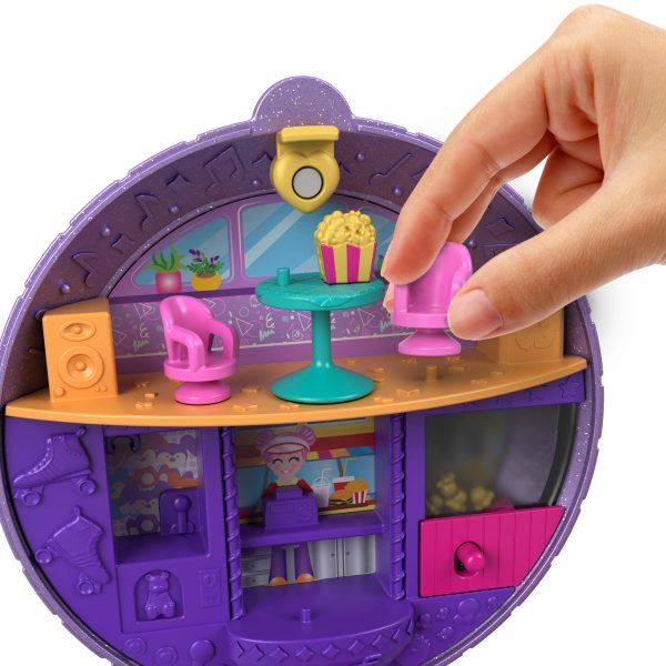 Polly Pocket - Compact Double-play speelset : Skaten - Afbeelding 10