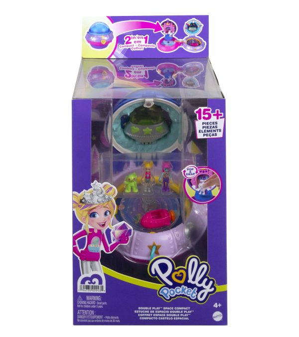 Polly Pocket - Compact Double-play speelset : Space
