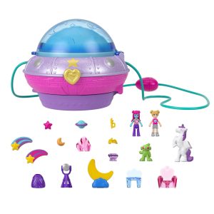 Polly Pocket – Compact Double-play speelset : Space