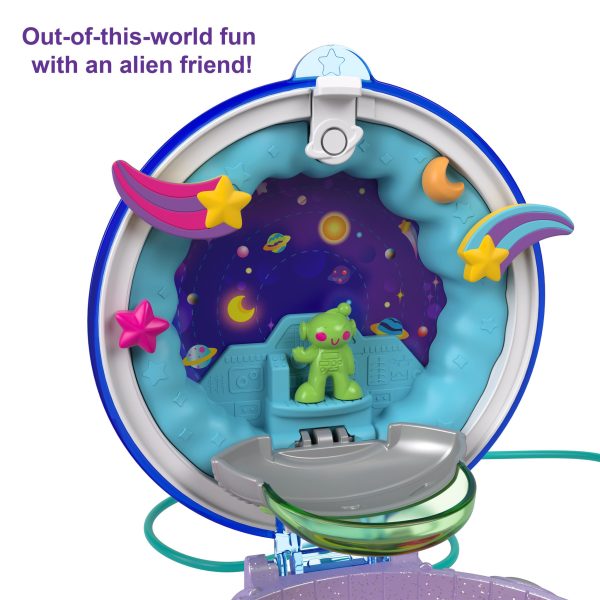 Polly Pocket - Compact Double-play speelset : Space - Afbeelding 5