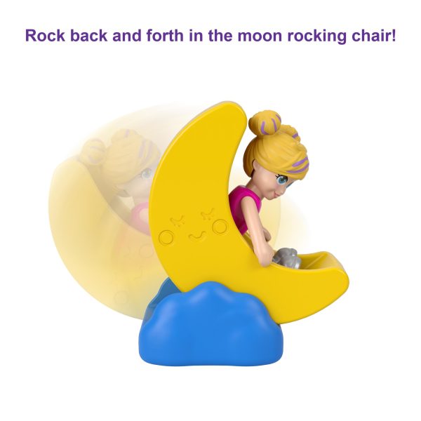 Polly Pocket - Compact Double-play speelset : Space - Afbeelding 6