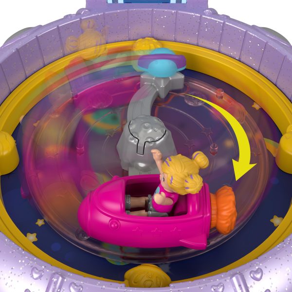 Polly Pocket - Compact Double-play speelset : Space - Afbeelding 7