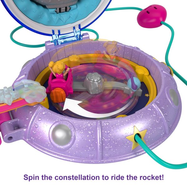 Polly Pocket - Compact Double-play speelset : Space - Afbeelding 8