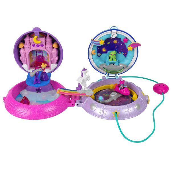 Polly Pocket - Compact Double-play speelset : Space - Afbeelding 10