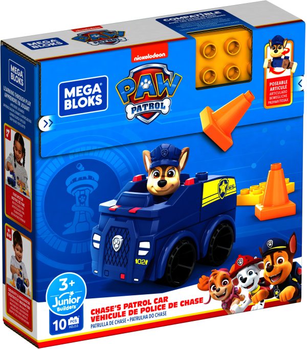 Mega Bloks - Paw Patrol - Chase's patrouillewagen - Afbeelding 2
