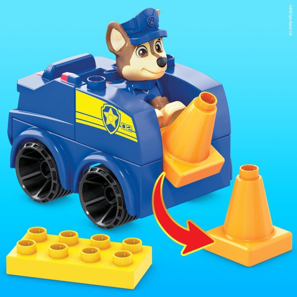 Mega Bloks - Paw Patrol - Chase's patrouillewagen - Afbeelding 3
