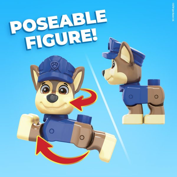 Mega Bloks - Paw Patrol - Chase's patrouillewagen - Afbeelding 6
