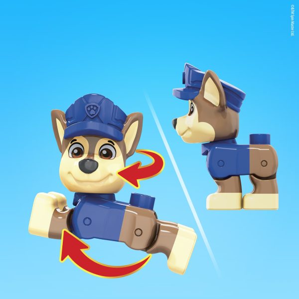 Mega Bloks - Paw Patrol - Chase's patrouillewagen - Afbeelding 8