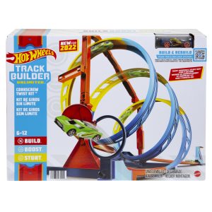 Hot Wheels Track Builder – Unlimited Kurkentrekker Set