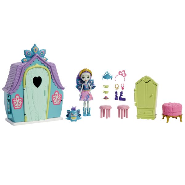 Enchantimals - Cottagespeelset Pauwenhuisje (assorti)