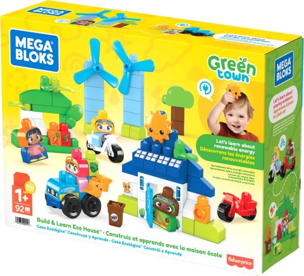 Mega Bloks - Green Town Build & Learn Eco House