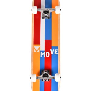 Skateboard 31″ – Stripes Red