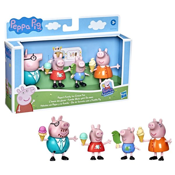 Peppa Pig - Peppa's Familie met Ijsjes