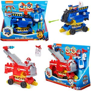 Paw Patrol – Rise and Rescue Voertuig + Figuur – 1 exemplaar