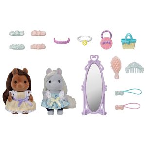 Sylvanian Families – Pony vriendjes met kapperset