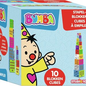 Bumba – Stapelblokken (kubus met 10 blokken)