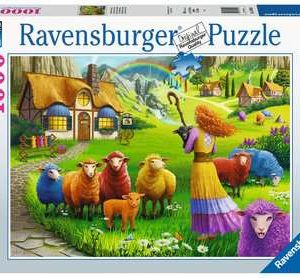 Puzzel (1000stuks) – De kleurrijke wolwinkel