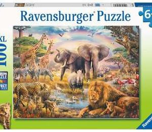 Puzzel (XXL) 100stuks – Afrikaanse savanne