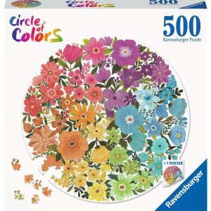 Puzzel (500stuks) – Circle of Colors – Flowers