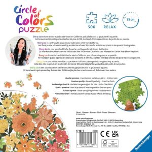 Puzzel (500stuks) – Circle of Colors – Flowers