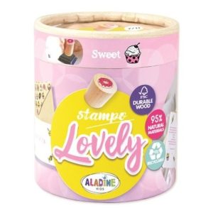 Stampo 15 houten stempels – Lovely Sweet