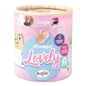 Stampo 15 houten stempels – Lovely Jungle